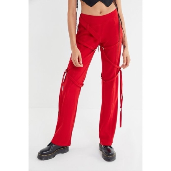 I.AM.GIA Synopsis Pant in Red Size XS Subversive Y2K Grunge Revolve - Picture 14 of 14